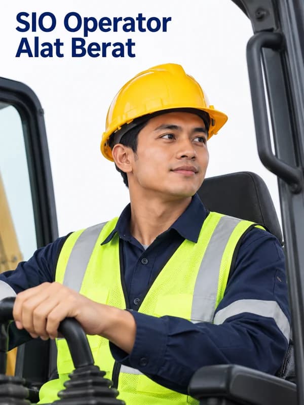 Petugas/konsultan untuk layanan SIO Operator Alat Berat